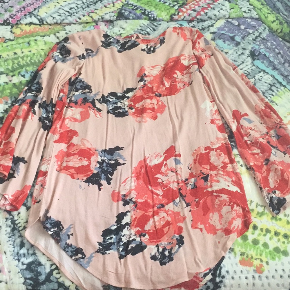 Floral low back dress