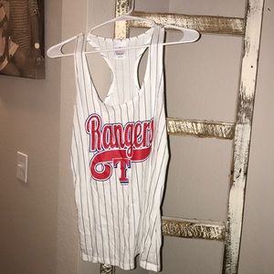 Texas Rangers tank top