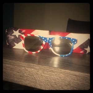 American bandanas and American glasses from icing