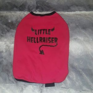 🐶 Dog clothing! Little Hellraiser shirt!