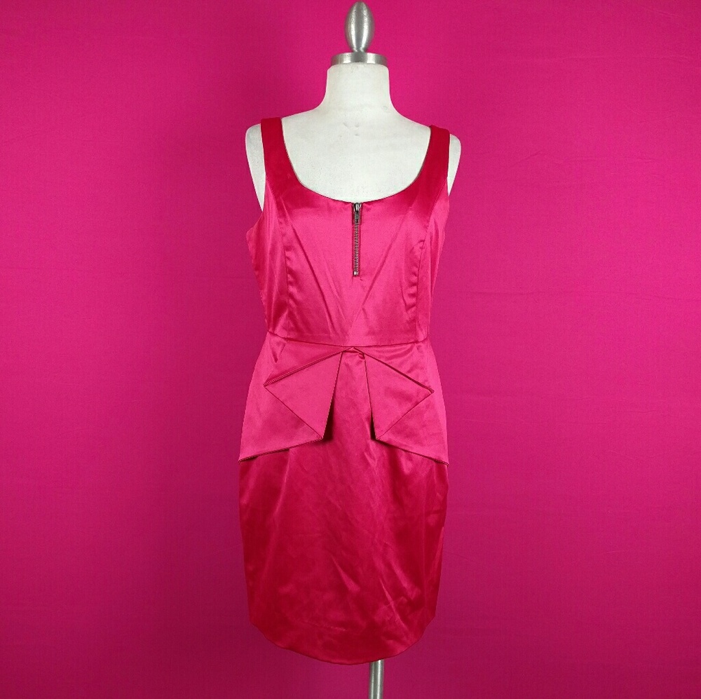 @ BCBGeneration size 8 dress pink party peplum