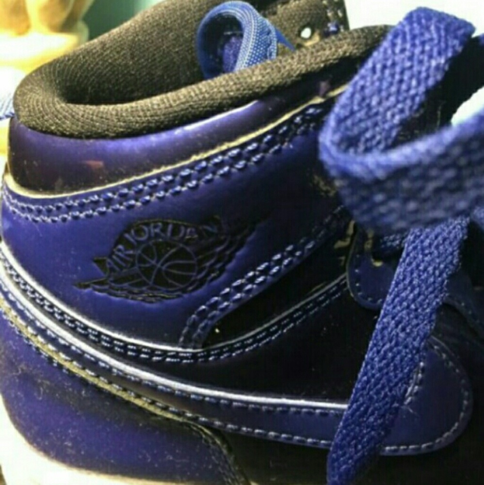 Size 12 Toddler Nike Air Jordans (Purple)