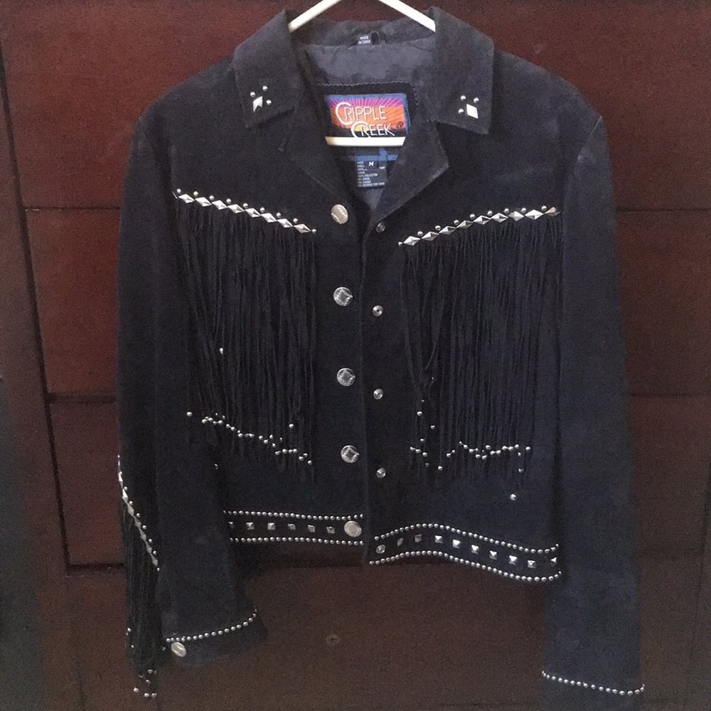 Women's 100% Black Leather Jacket