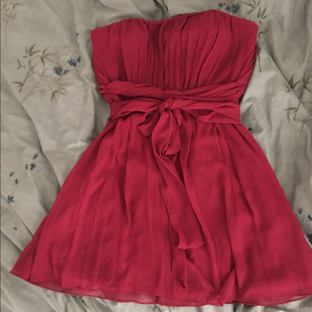 Nordstrom Max And Cleo Strapless Dress Sz 12 - Picture 5 of 7