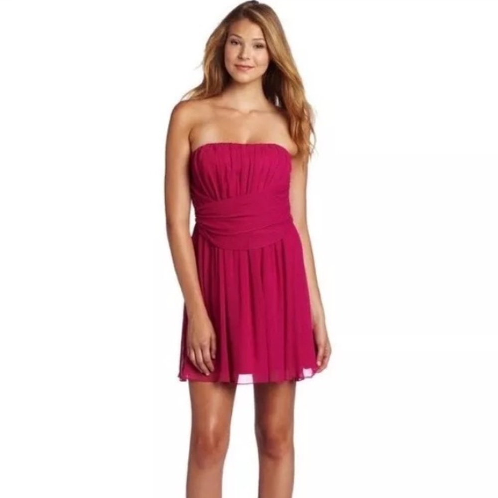 Nordstrom Max And Cleo Strapless Dress Sz 12 - Picture 7 of 7