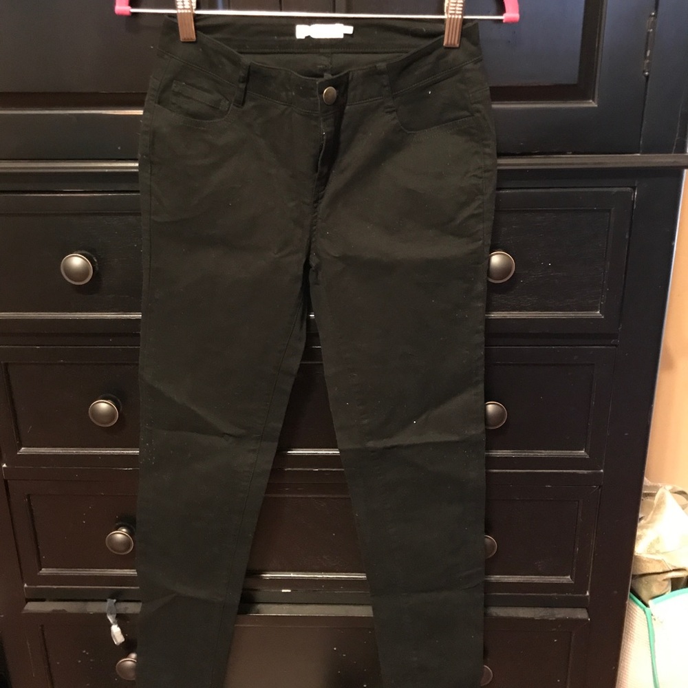 Blu Pepper black skinny pant