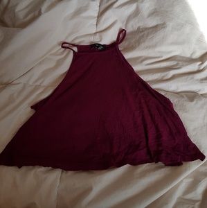 crop top with lattice detail!