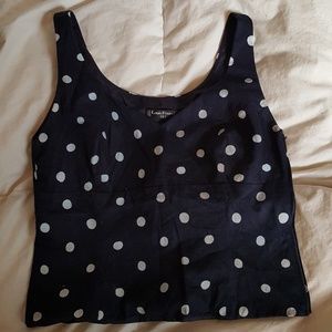 VINTAGE POKLA DOT TOP!