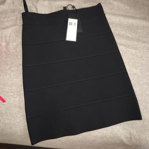 BCBG Maxazria Paneled Mini Skirt