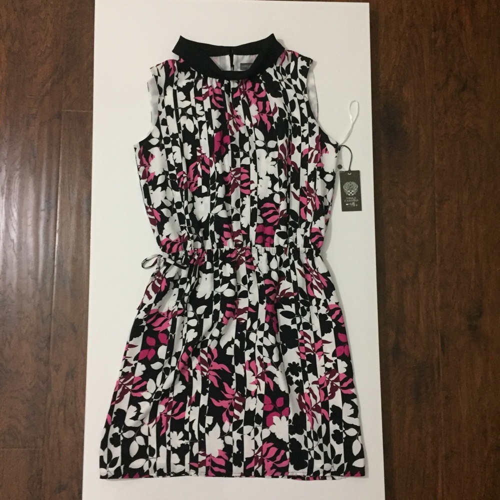 NWT Vince Camuto Dress W/ Cinched Waist Sz XS