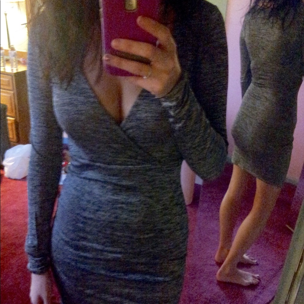 Gray H&m dress