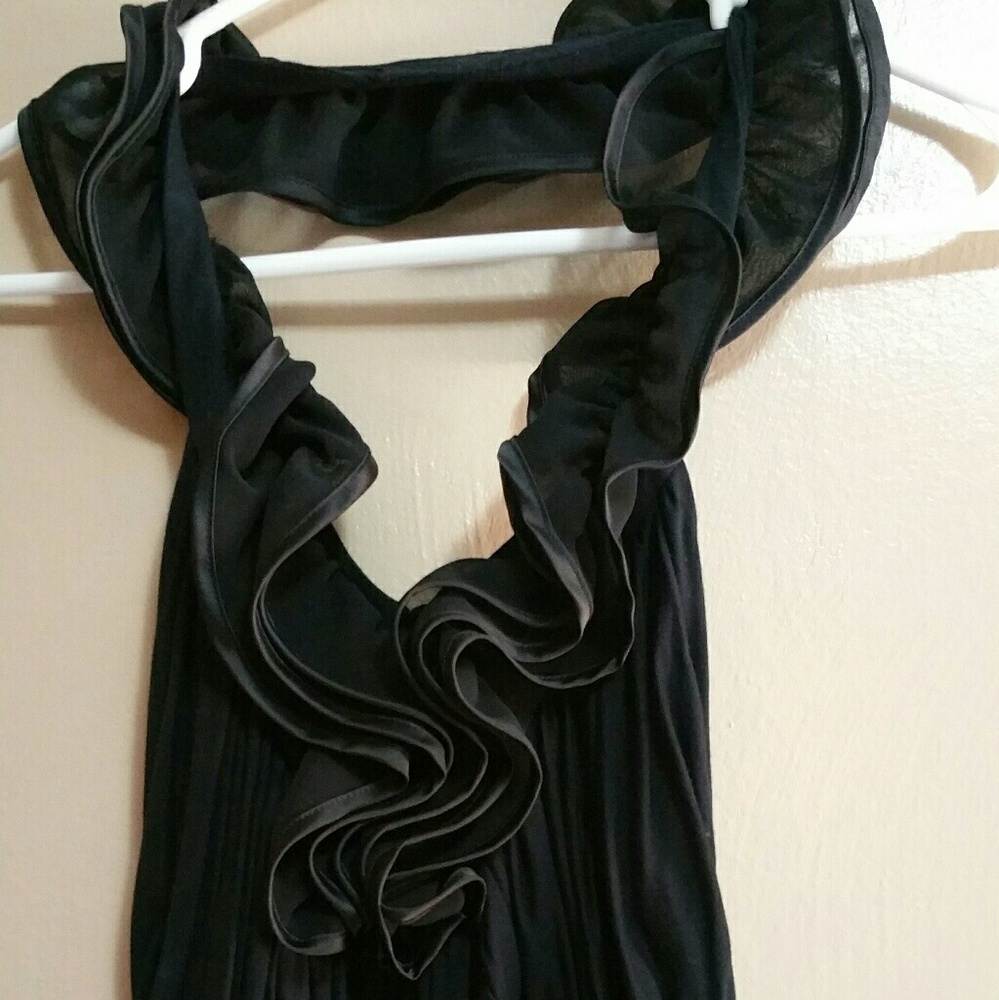 Express Black Halter Top
