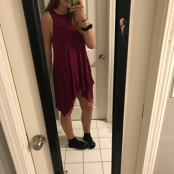 Maroon Dress - Picture 2 of 4