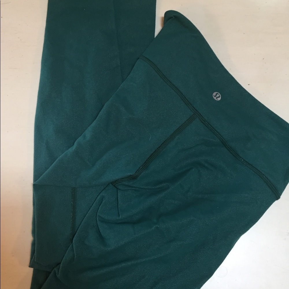 LuLu Lemon Green Leggings size 4