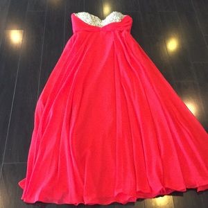 Red Gown
