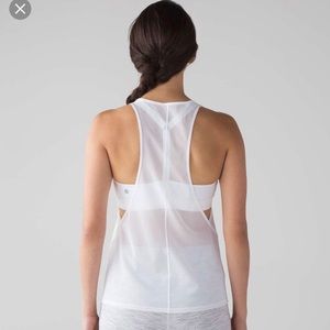 Light and Breezy Lululemon tank. Size 2.