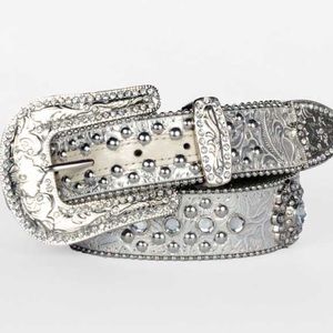 Buckle Rhinestone Belt
