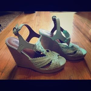 Lucky Brand Wedge Sandals