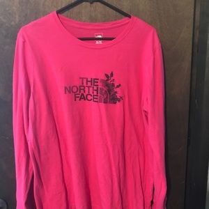 Women's XL North Face LS tee