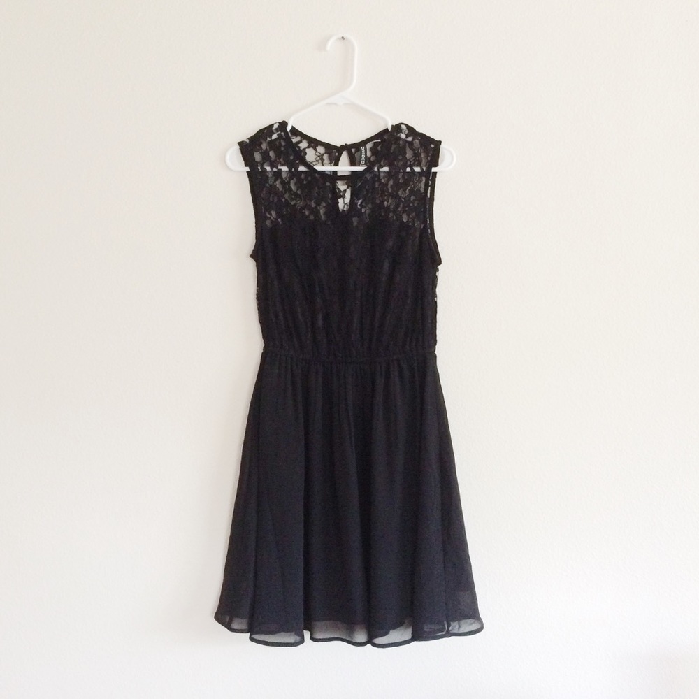 H&M Black Lace Dress