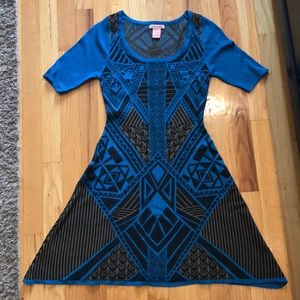 Aztec Print Fabric Dress
