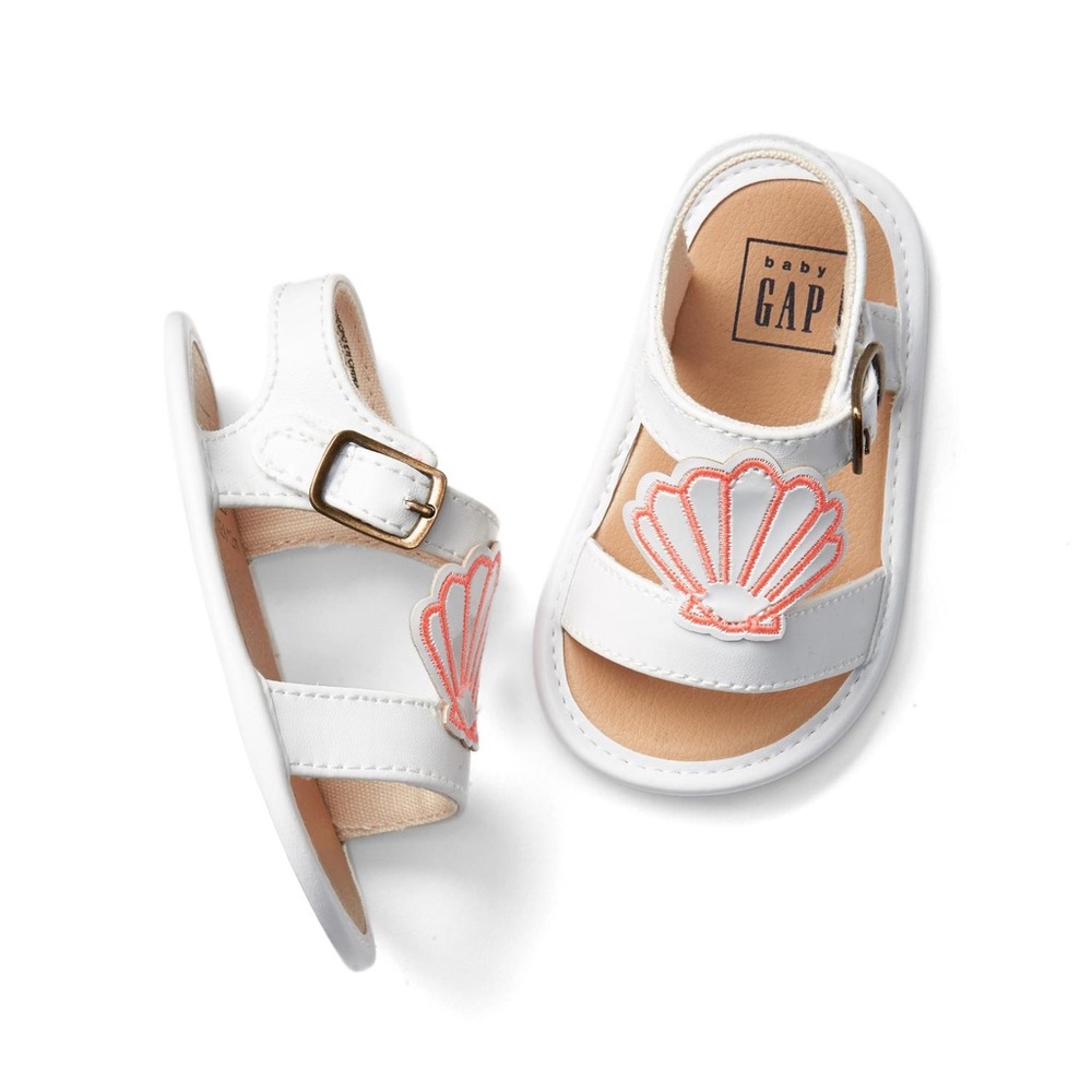 Mermaid Baby Gap shell sandals