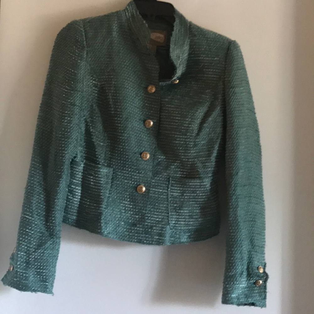 {love 21}  by Forever 21 teal blazer