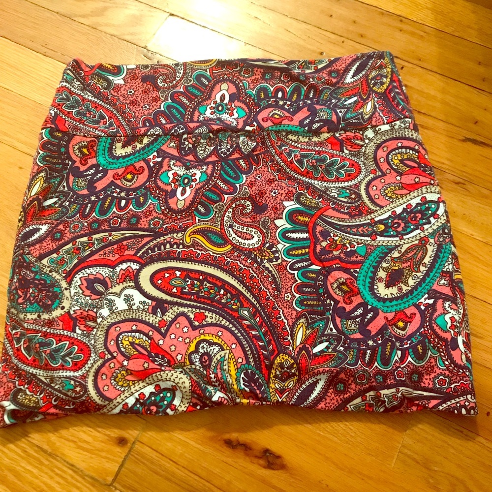 Paisley body con mini skirt