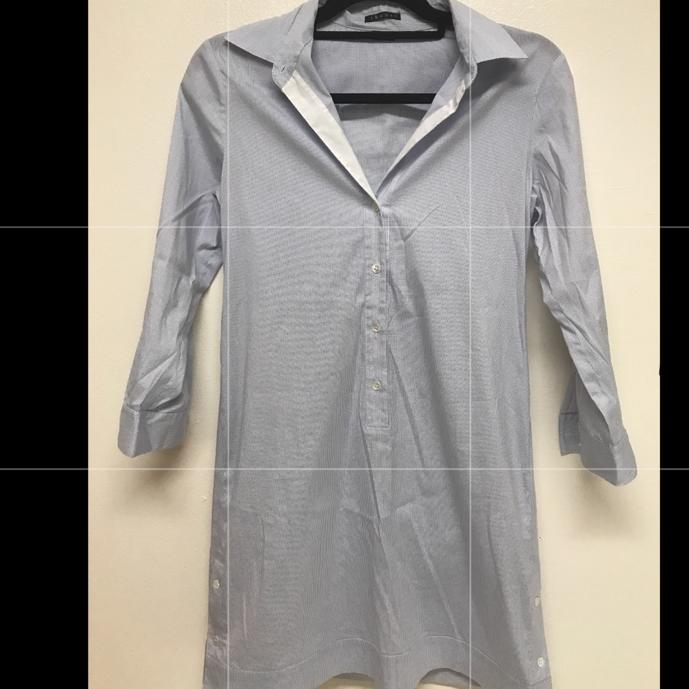 Theory Dayla C Shirt Dress