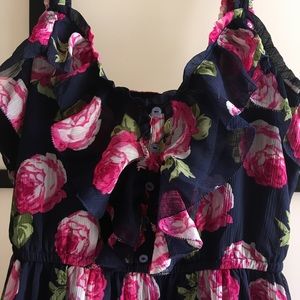 Blue Floral Dress