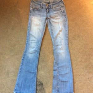 American eagle flare jeans