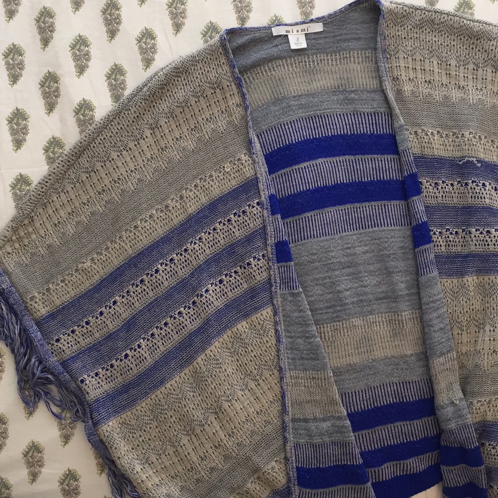Francesca's Poncho Sweater