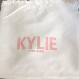 Drawstring dust bag by Kylie cosmetics
