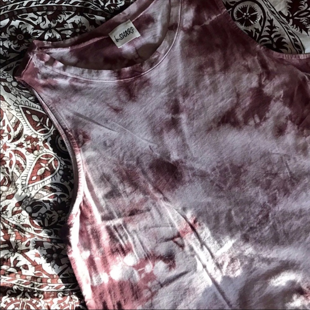 ✨ Mauve Tie Dye Dress - Picture 3 of 4