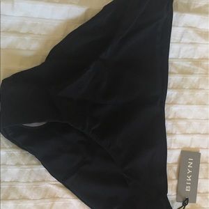 Black bikini bottom never worn