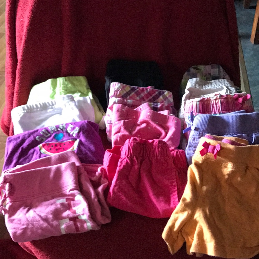 Lot of 13 pairs or shorts