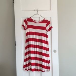 ASOS Cotton Striped Maternity Dress