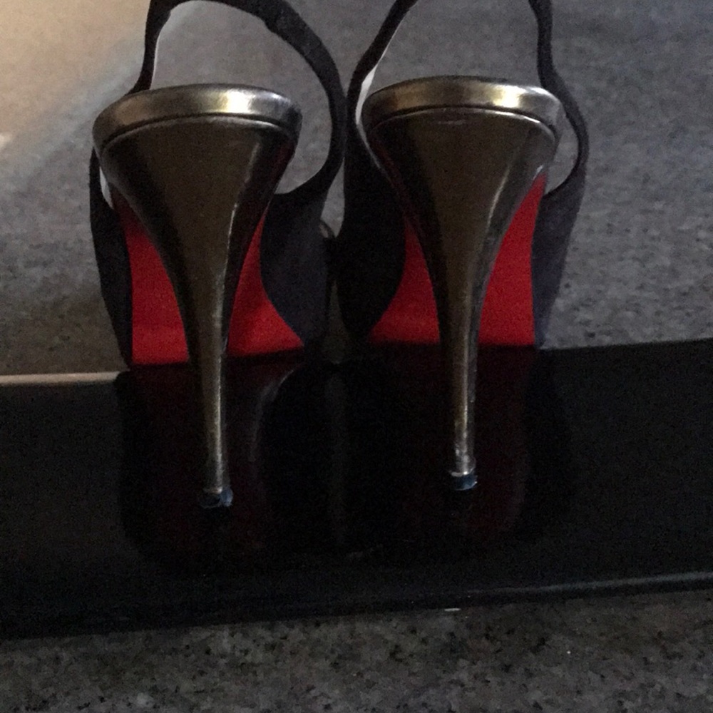 Open Toe Heels - Picture 2 of 3