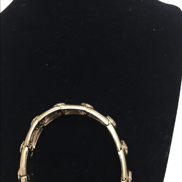 ELLIE CHATILA BRACELET 18K YG DIAMONDS SAPPHIRES - Picture 2 of 6