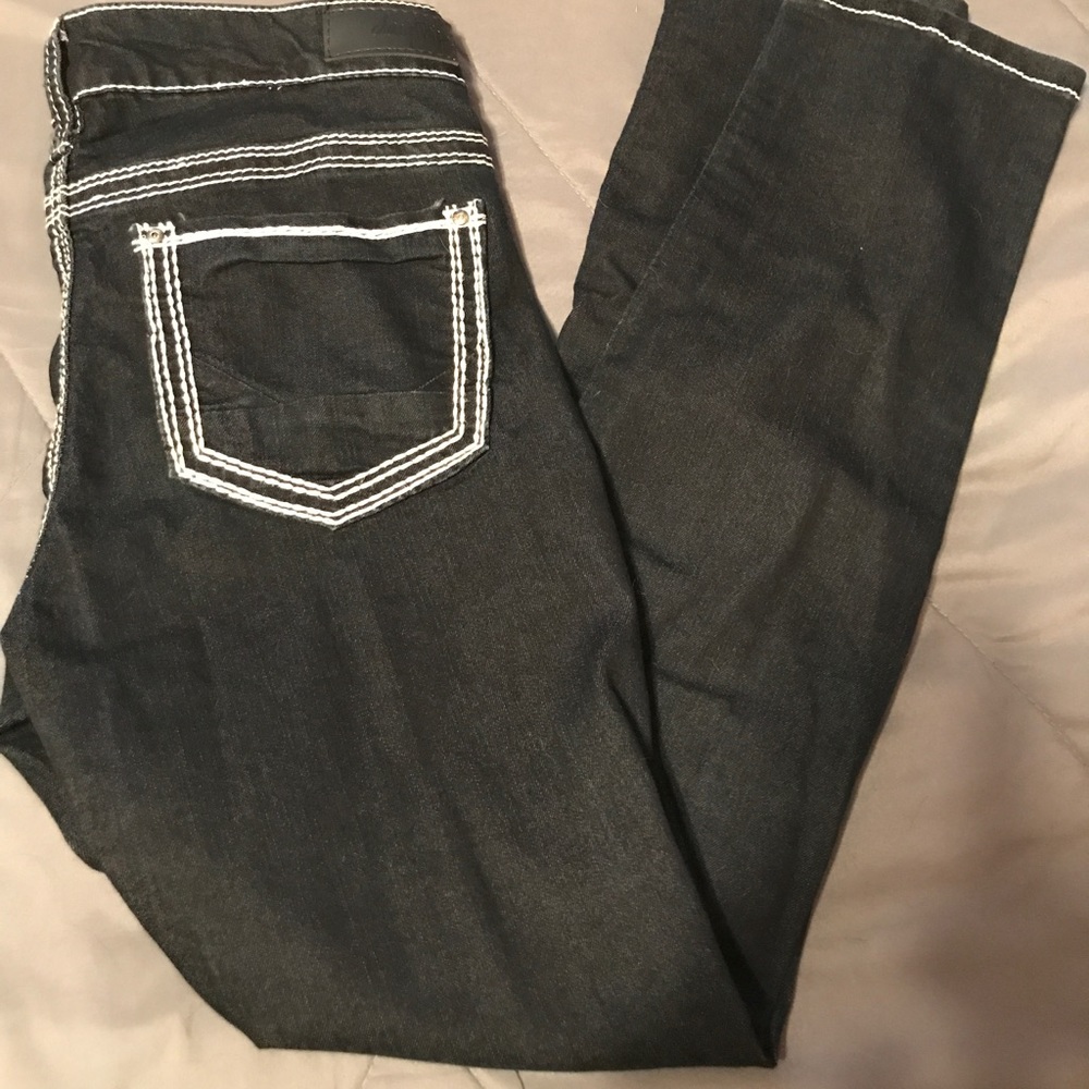 Daytrip skinny black jeans