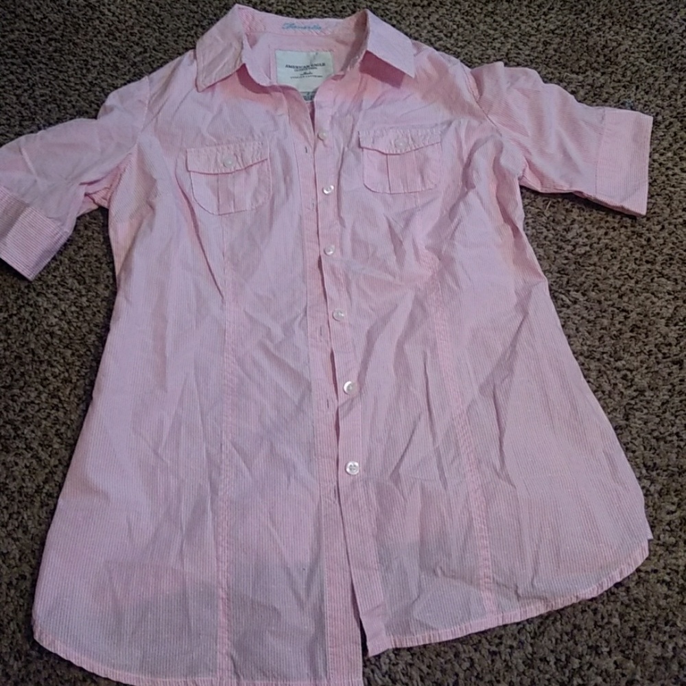 Button Down Shirt American Eagle
