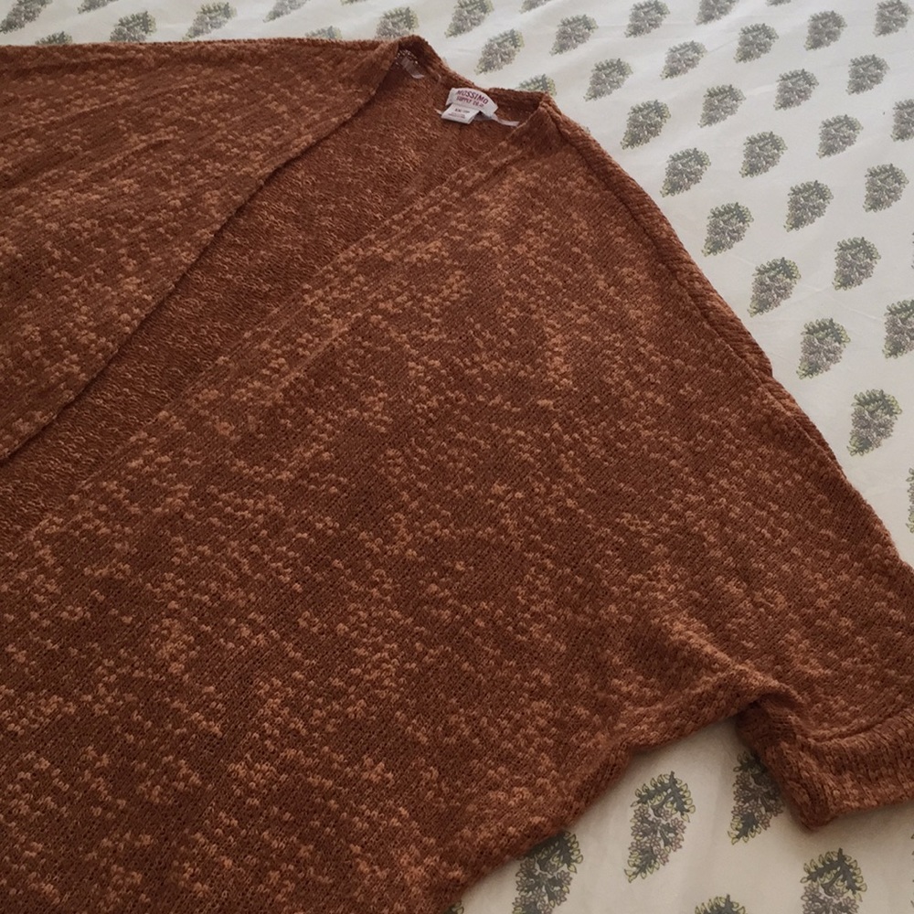 Mossimo Burnt Orange Poncho