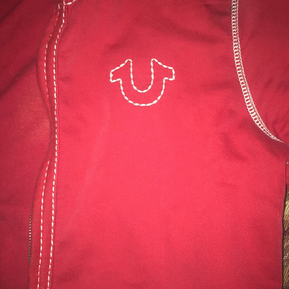 Red True religion jacket ‼️