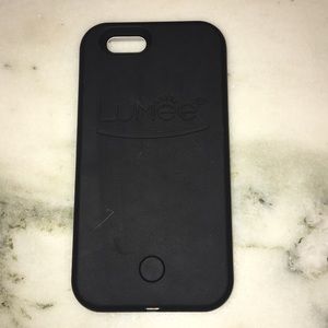 Lumee iphone 6, 6s, and 7 case with charging cord