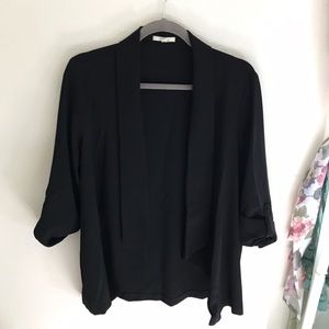 Black oversized flowing blazer ✨