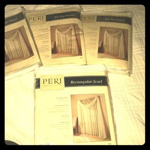 Fortunoff Peri top panels and rectangular scarf