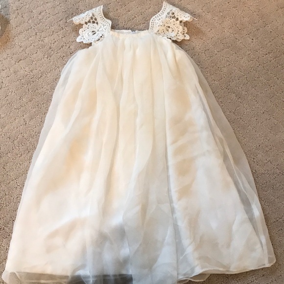 poshmark flower girl dress