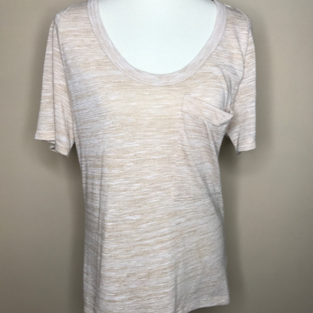 Heathered tee