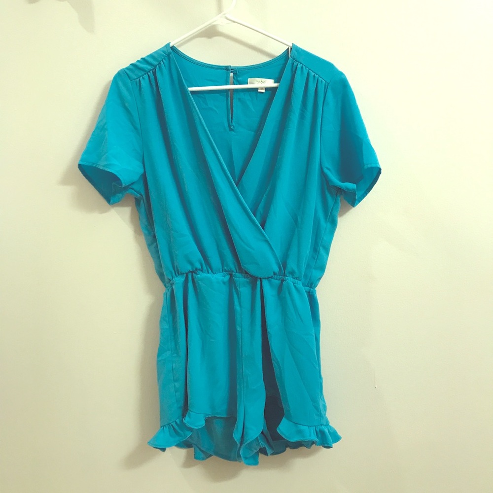 Blue romper