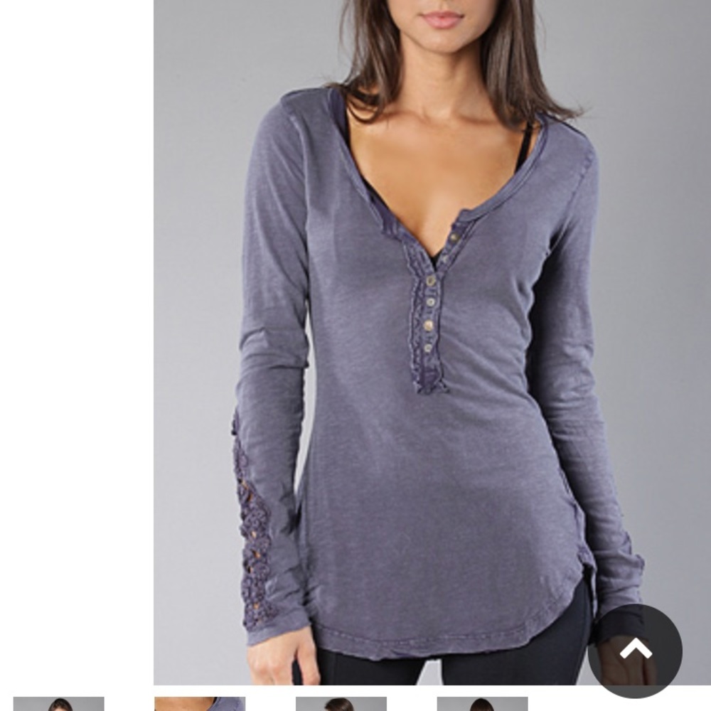 Crochet cuff free people